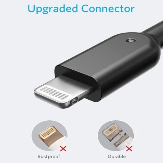 Anker PowerLine+ II Lightning (1.8m-6ft) C89 - Black